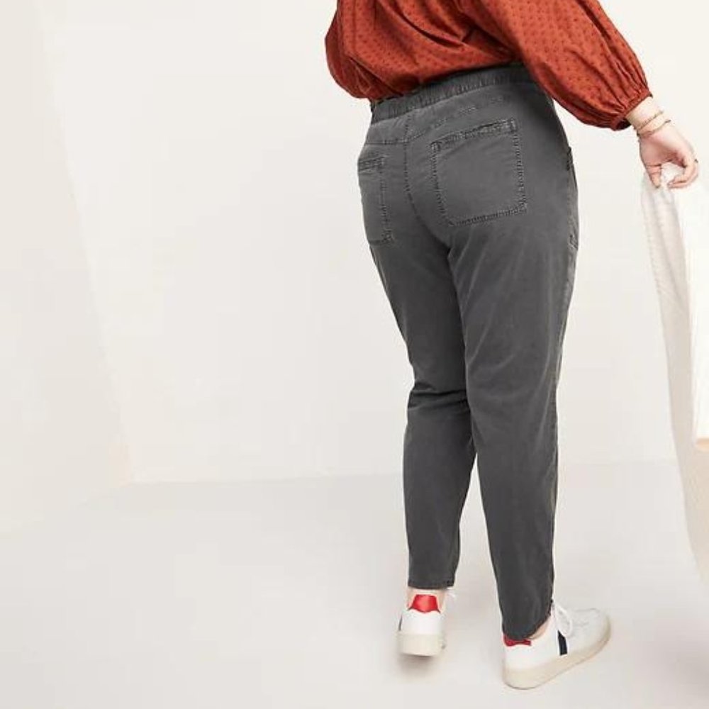 Old Navy High-Waisted Garment-Dyed Utility Pants for Women New - Picture 2 of 5